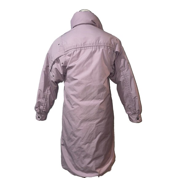 Down Crest Women’s Vintage Long Down Winter Coat size 4 Lavender - Picture 8 of 14